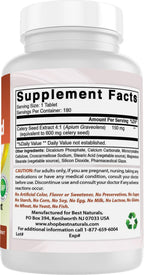 Best Naturals Celery Seed 600 mg - 540 Tablets - image 6