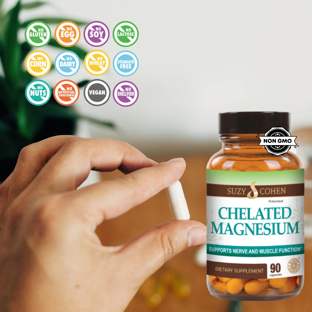 Script Essentials Chelated Magnesium Glycinate Capsules - 90 Count - image 8