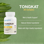 Puregen Labs Tongkat Ali Extract 200:1 Men's Health Support - 240 Capsules - image 5