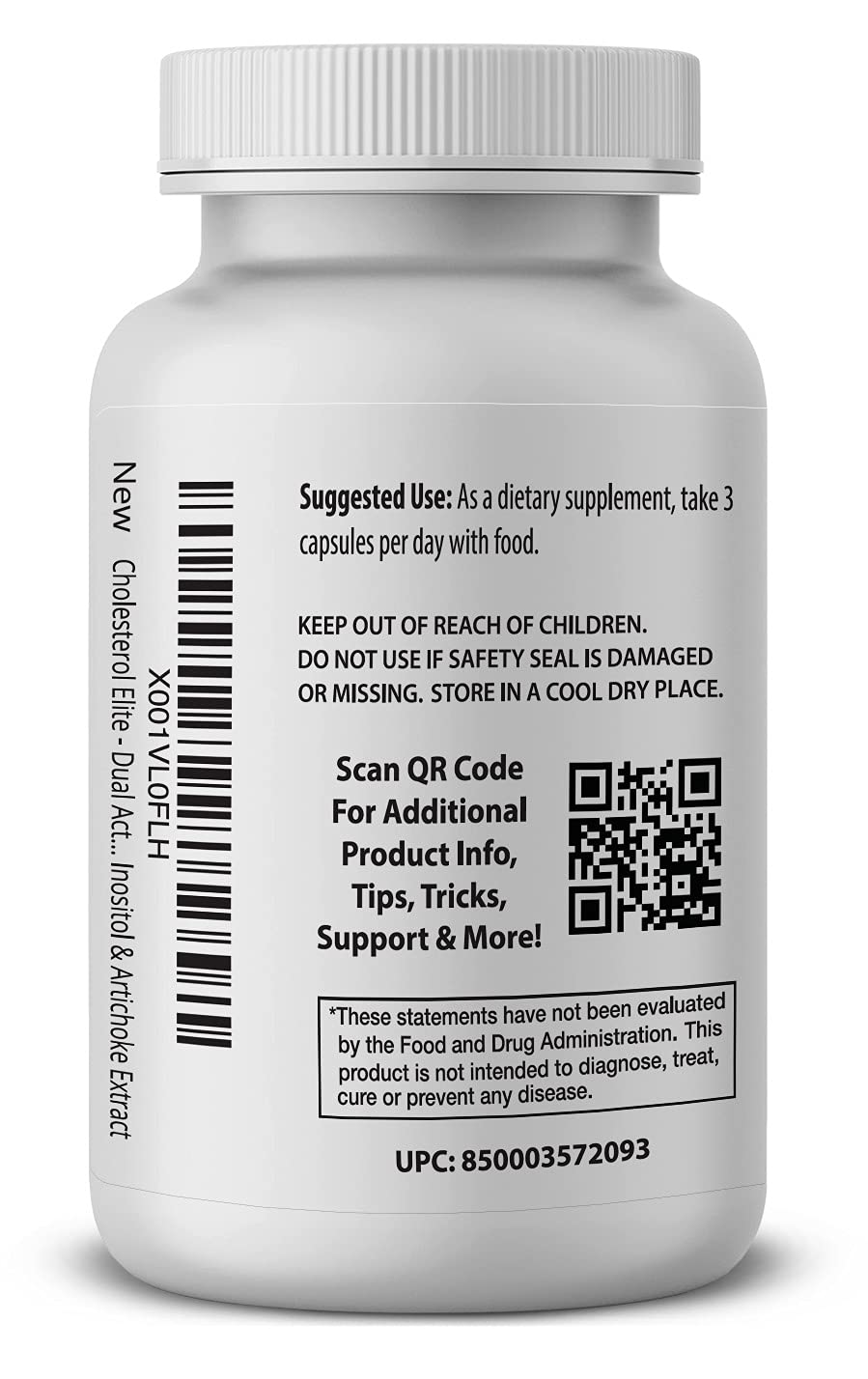 Pro Formulations MD Cholesterol Elite - 90 Vegetarian Capsules - image 3