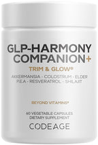 Codeage GLP-Harmony Companion+ GLP-1 Supplement - 60 Capsules