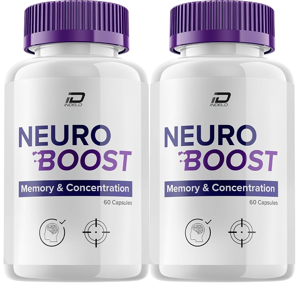 Indelo Neuro Boost Focus Supplement Cognitive Support - 120 Capsules