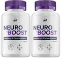 Indelo Neuro Boost Focus Supplement Cognitive Support - 120 Capsules