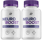 Indelo Neuro Boost Focus Supplement Cognitive Support - 120 Capsules
