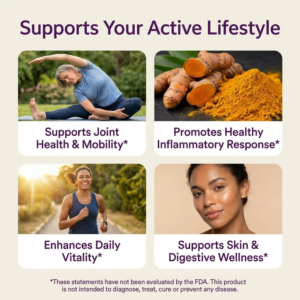 Nuvothera Super-Micronized Turmeric Curcumin Capsules - 120 Capsules - image 6