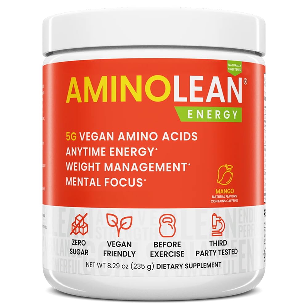 RSP Nutrition AminoLean Pre Workout Powder