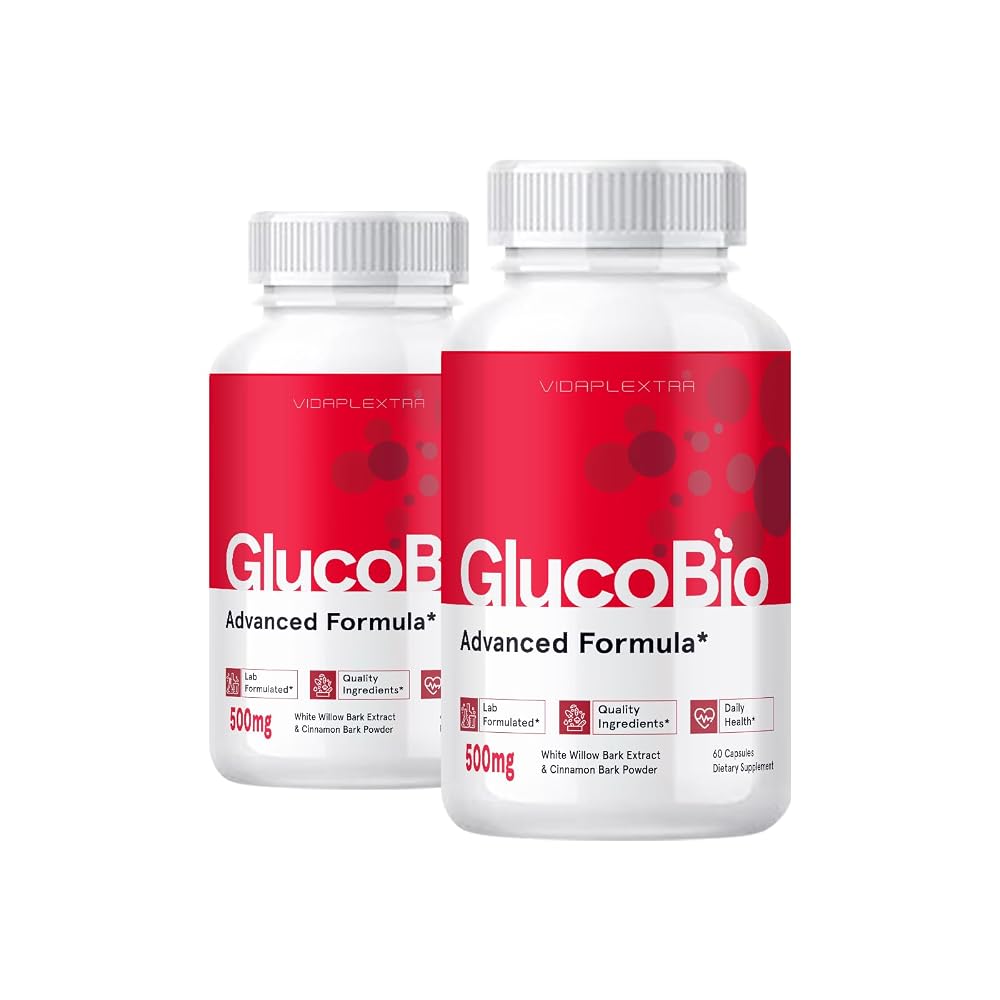 VIDAPLEXTRA Gluco Bio Capsules - 120 Capsules