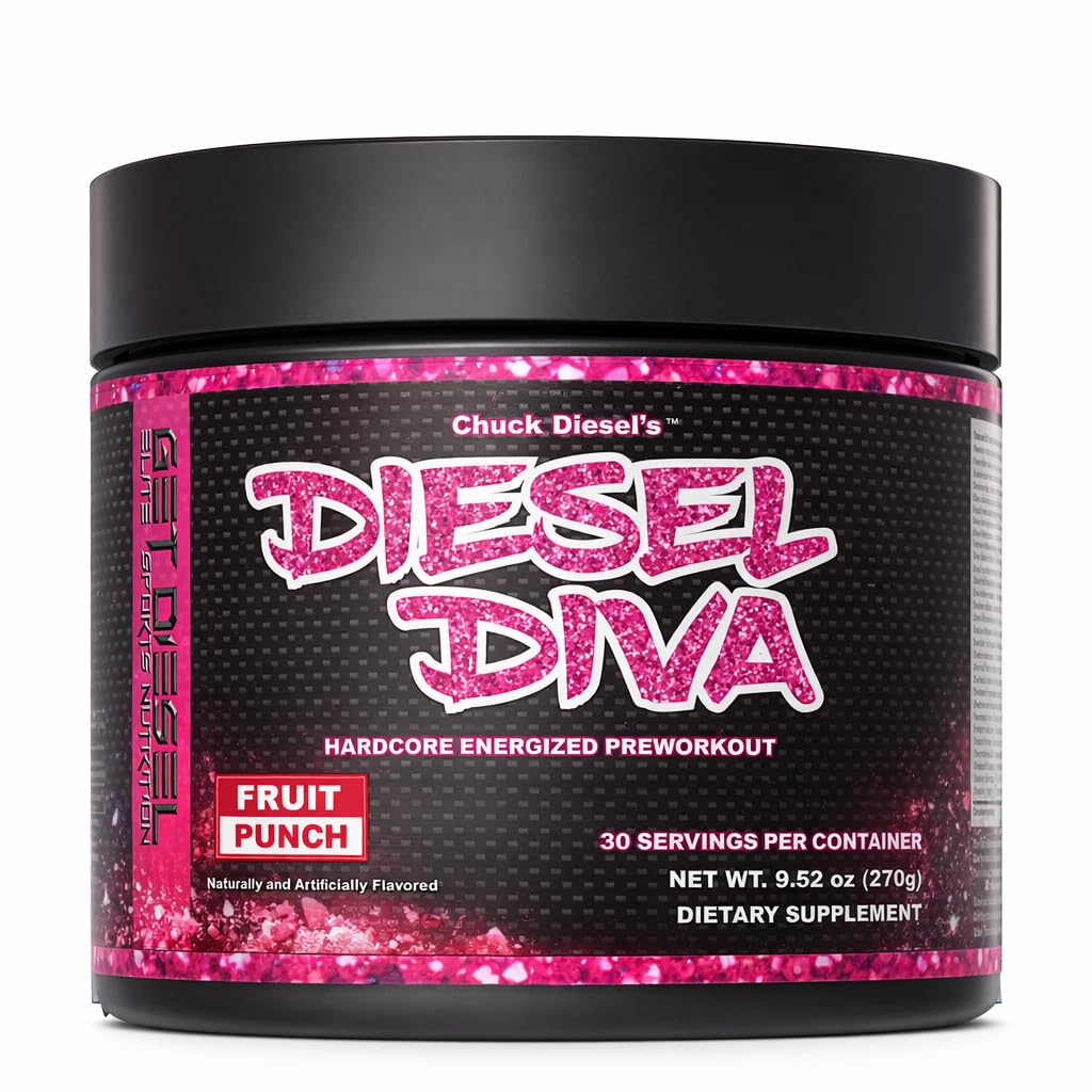 GET DIESEL NUTRITION Diesel Diva Pre-Workout Powder - 11.64 oz
