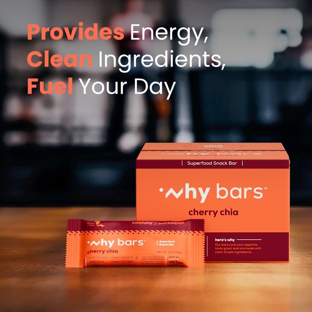 Why Bars, Superfood Protein Bars, 2.04 Ounce Bars - Protein Bar