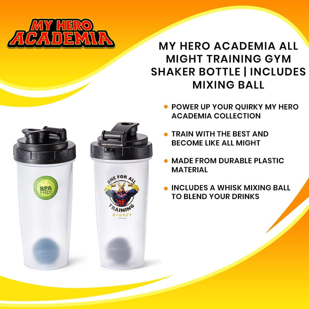 JUST FUNKY My Hero Academia All Might Training Gym Shaker Bottle - 24 oz - image 6
