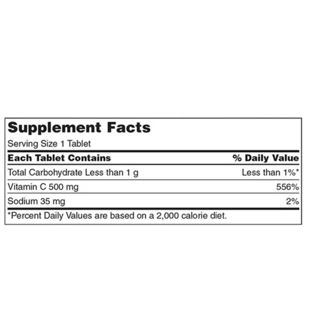 Kirkland Signature Chewable Vitamin C 500 mg - 500 Tablets - image 3