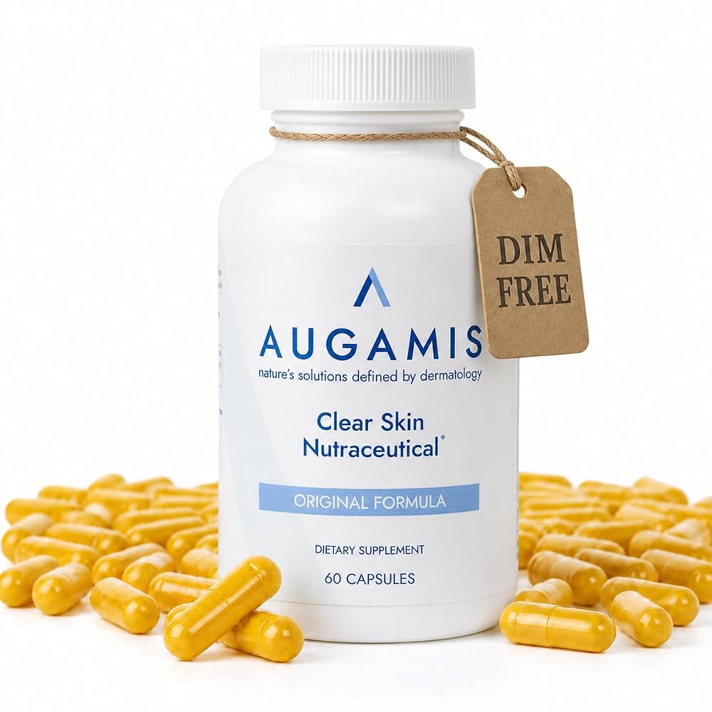 Augamis Hormonal Acne Treatment for Women - No DIM - (60 Capsules