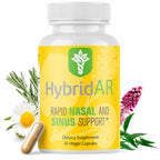 Hybrid Sinus & Nasal Support Herbal Supplement - 30 Vegetarian Capsules