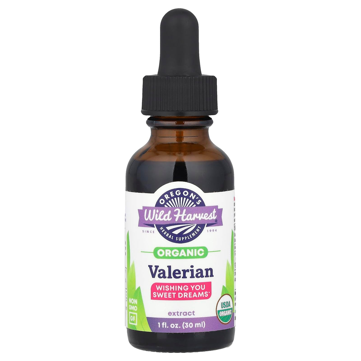 Oregon's Wild Harvest Valerian Extract for Sleep - 1 Fl Oz