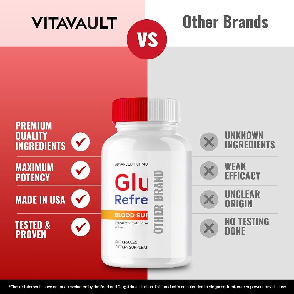 Vitavault Gluco Refresh Capsules Maximum Strength - 300 Count - image 6