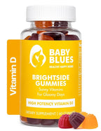Baby Blues Brightside Vitamin D3 2000 IU Mood Support Gummies - 60 Count