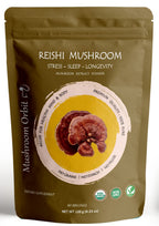 Mushroom Orbit Reishi Organic Mushroom Extract Powder - 120g