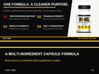 M1-BOL Testosterone Booster with Turkesterone - 60 Capsules - image 3