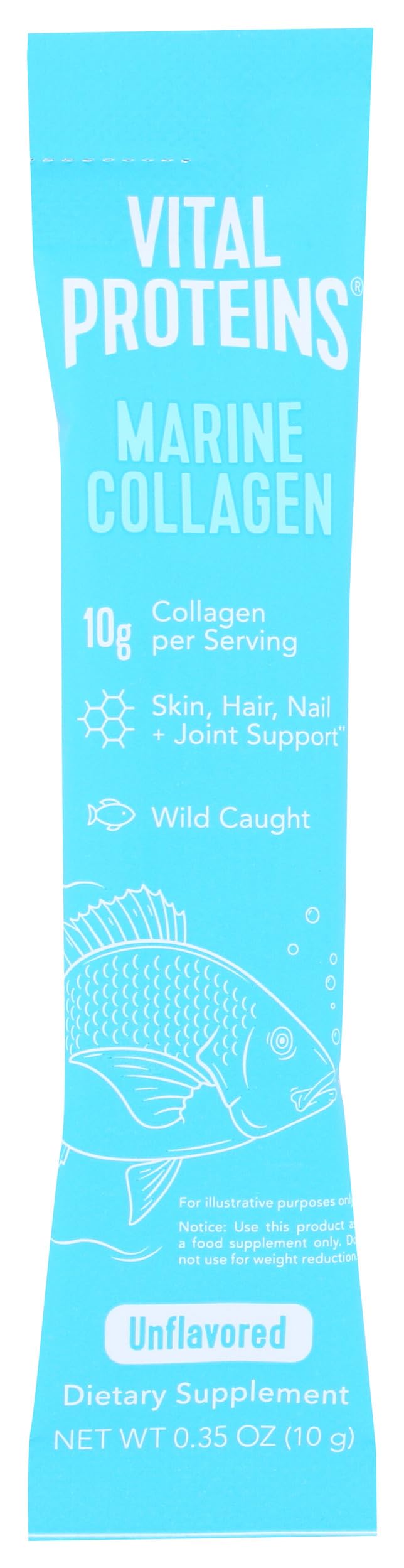 Vital Proteins Marine Collagen Powder Unflavored - 0.35 oz