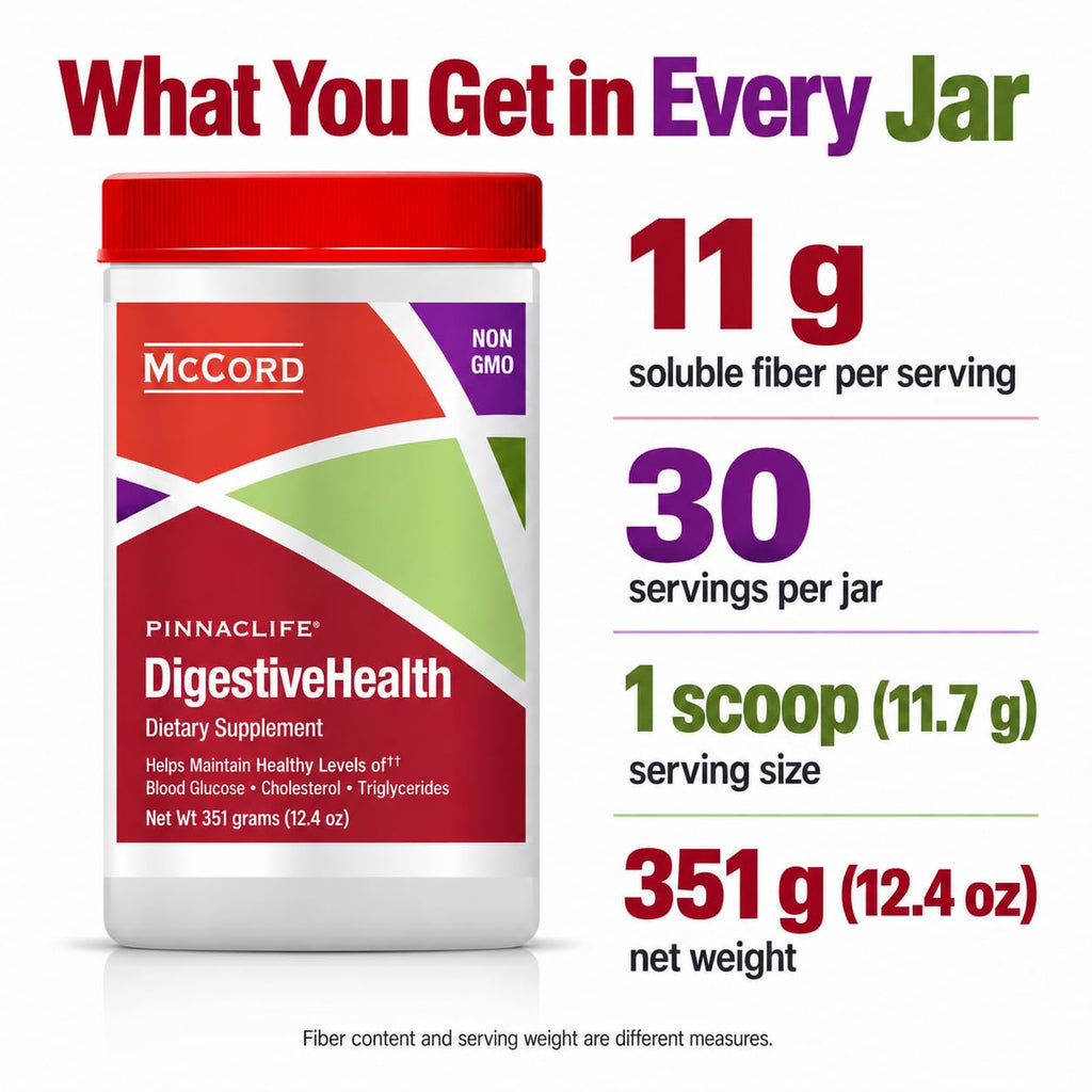 Pinnaclife McCord Prebiotic Fiber Boost Powder - 1 Pack - image 6