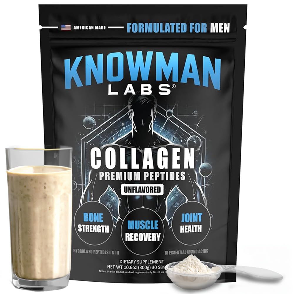 Knowman Labs Collagen - Premium Collagen for Men