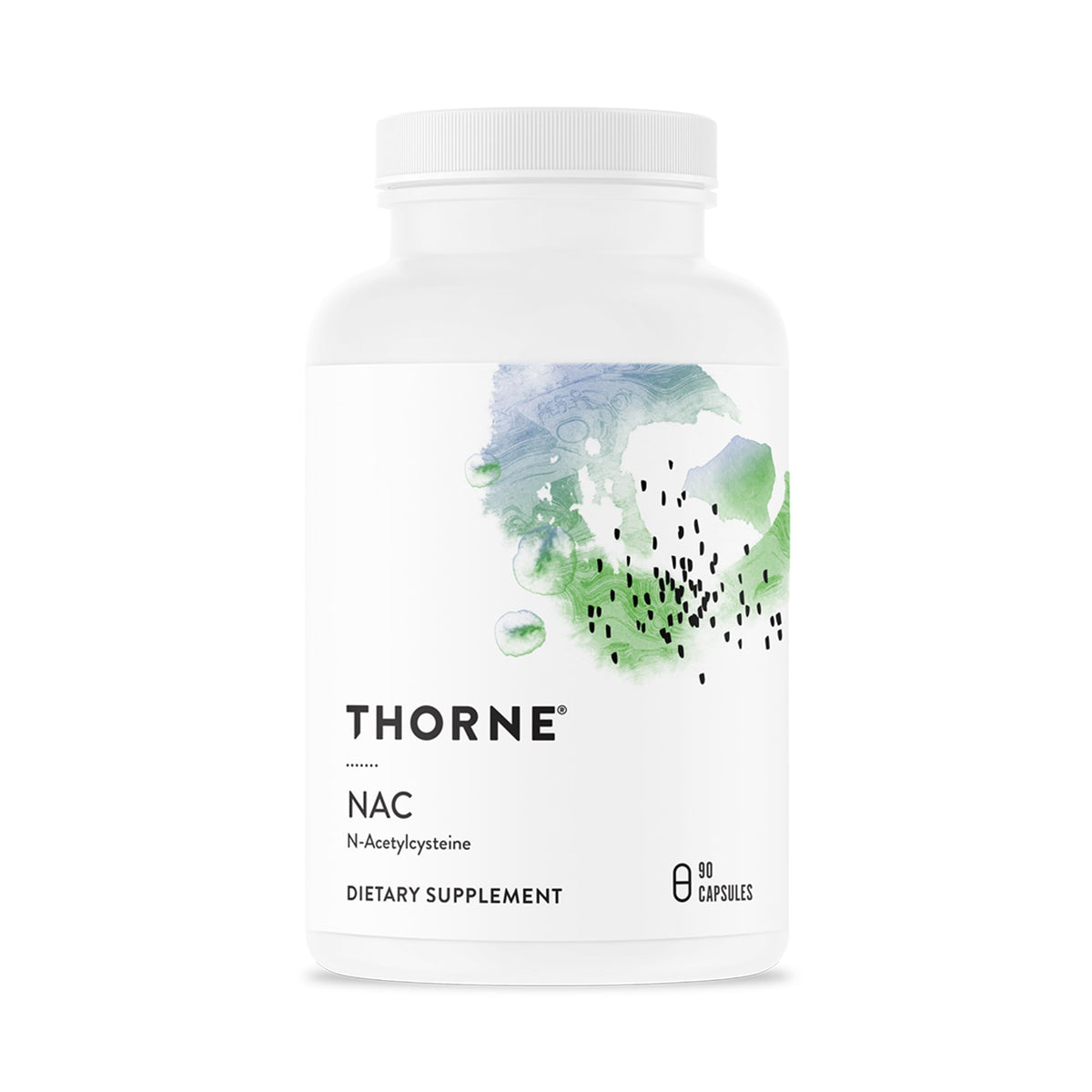 THORNE NAC 500 mg N-Acetylcysteine Amino Acid - 90 Capsules