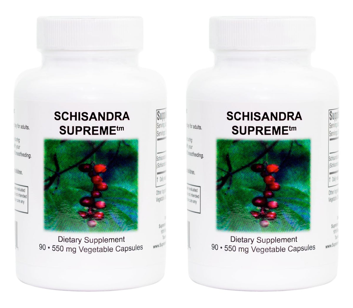 Supreme Nutrition Schisandra Supreme - 180 Vegetarian Capsules