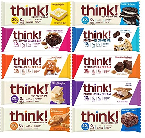 Think Thin High Protein Bars Variety Pack - 20 Count