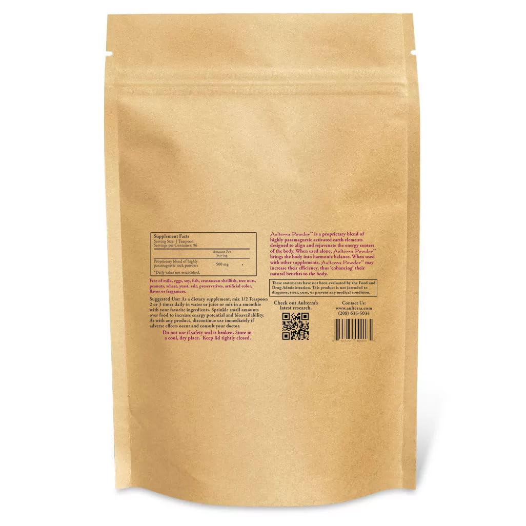 Aulterra Enhance Powder Supplement Energy Flow - 1lb Jar - image 2