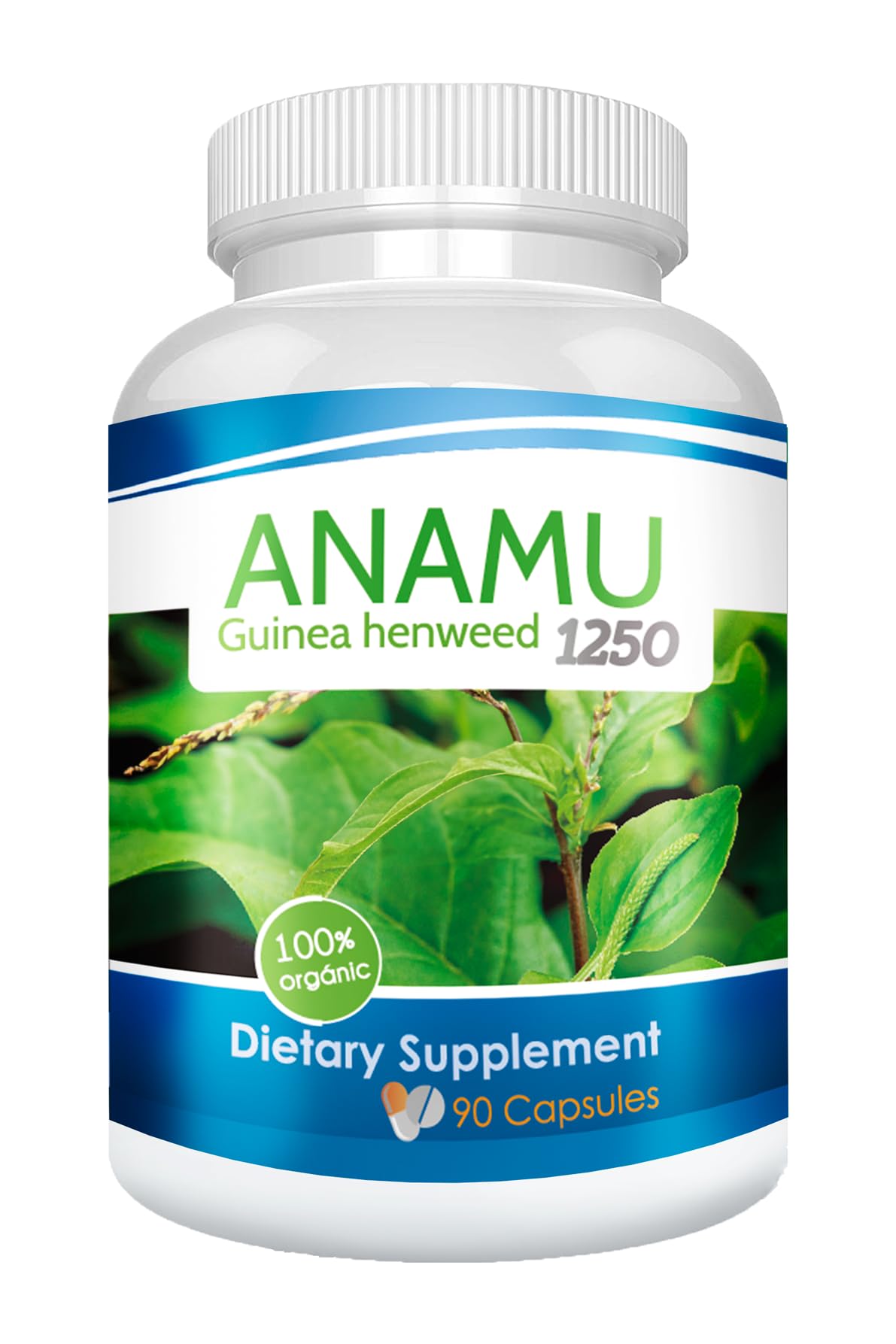 VITAMISAN Anamu 1250 mg Organically Grown - 180 Capsules