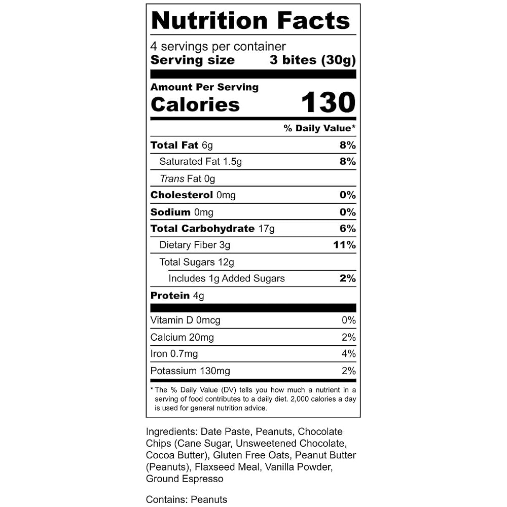AMG Snacks Espresso Energy Bites - Pack of 3 (36 Bites) - image 3