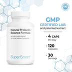 Supersmart Natural Anti Prolactin Supplement - 120 Vegetarian Capsules - image 5