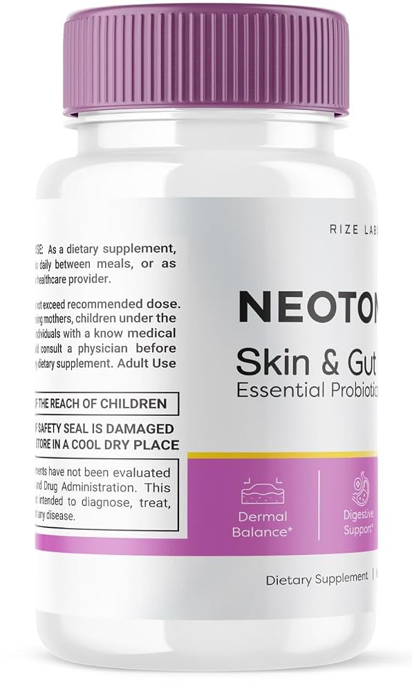 Rize Labs Neotonics Skin & Gut Capsules - 60 Capsules - image 5