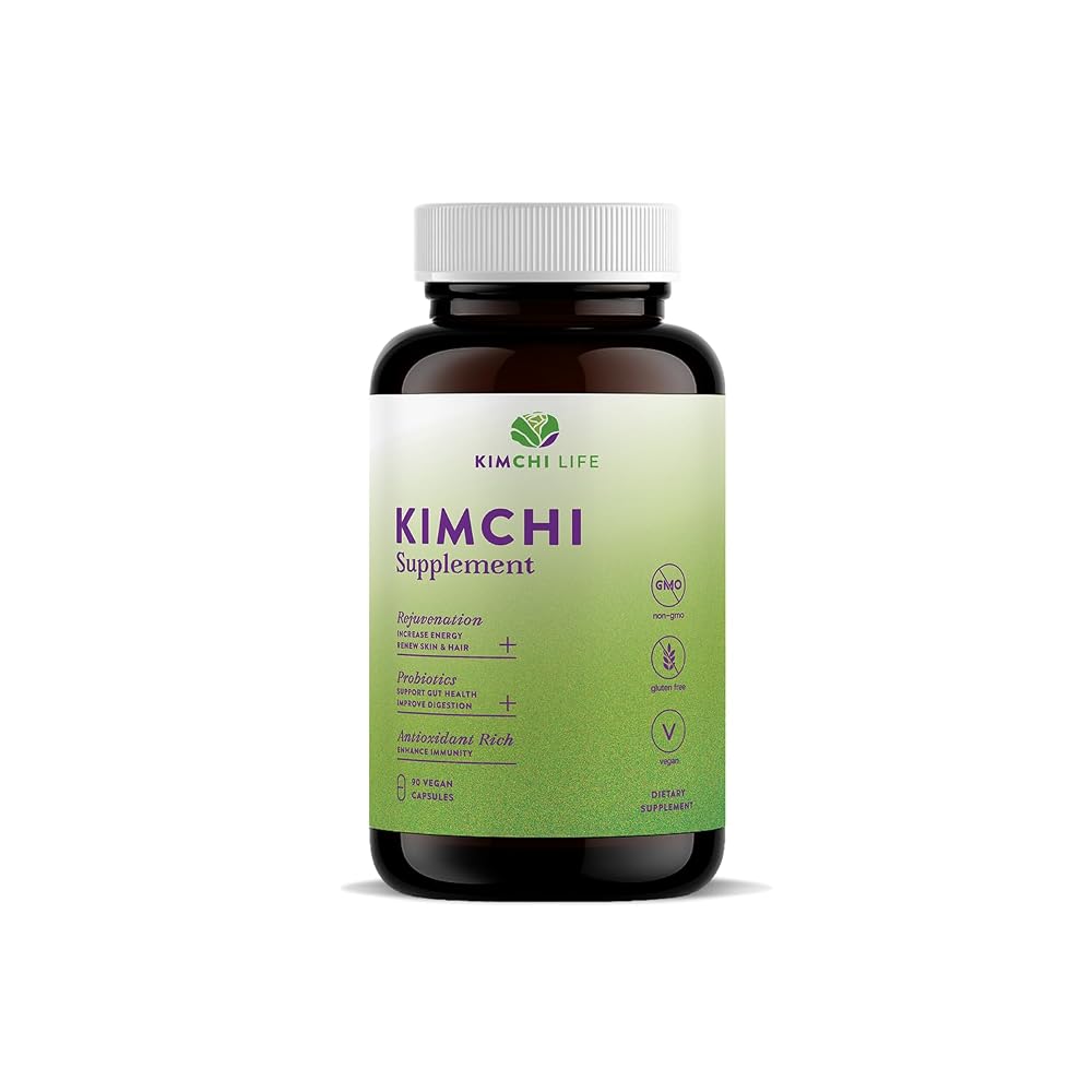 Kimchi Life Premium Fermented Kimchi Capsules - 90 Capsules