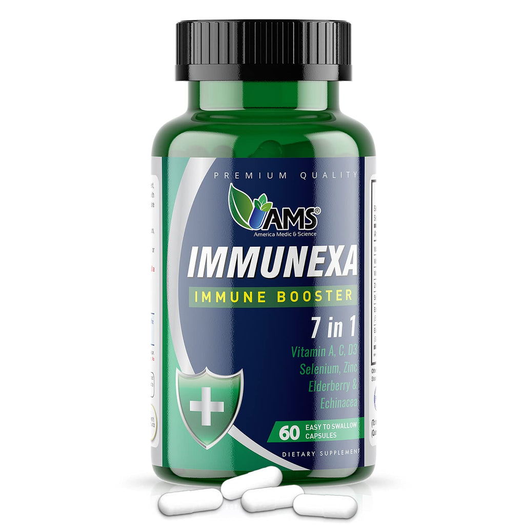 America Medic & Science Immunexa 7 in 1 Immune Support - 60 Capsules