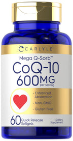 Carlyle CoQ10 600 mg Softgels - 60 Count