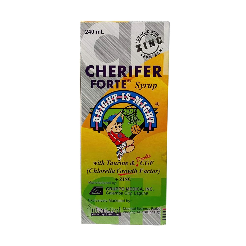 Cherifer Forte Syrup with Zinc and Taurine - 240 ml