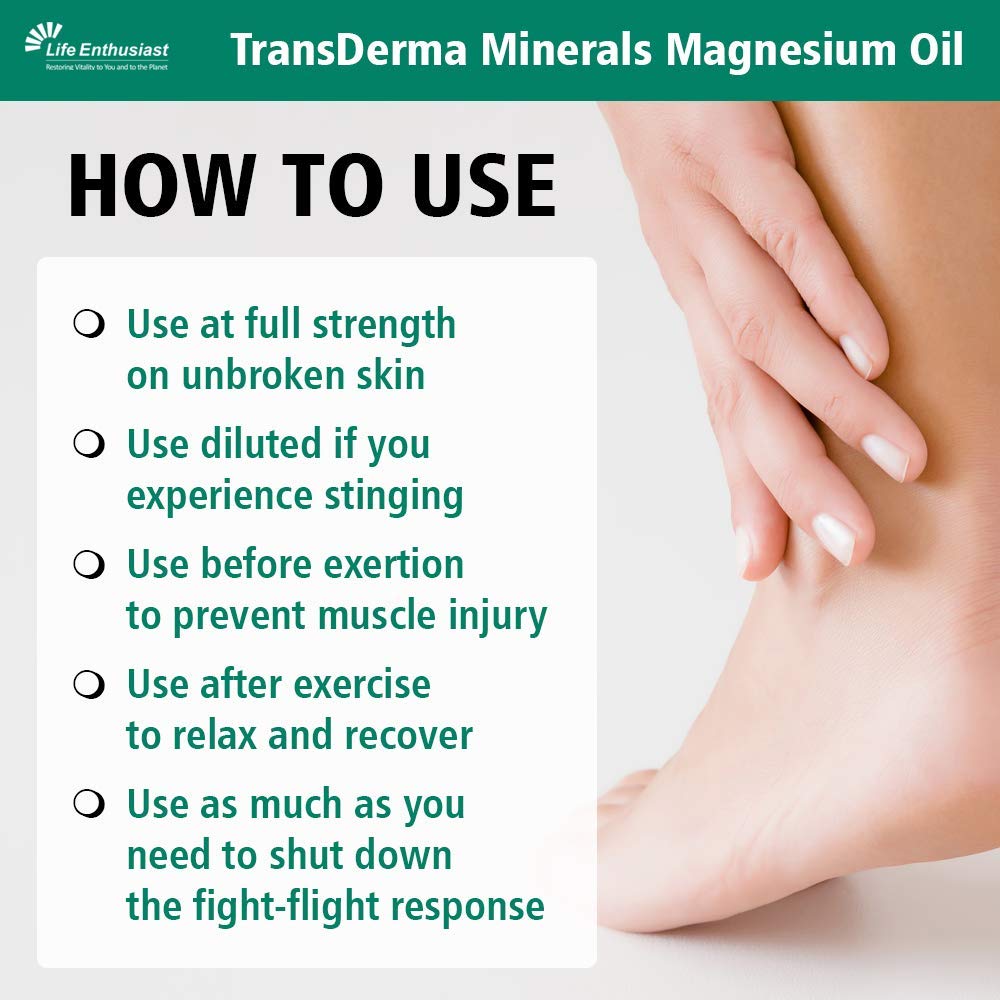 Transderma Minerals Magnesium Oil for Skin Health - 4 FL Oz - image 3