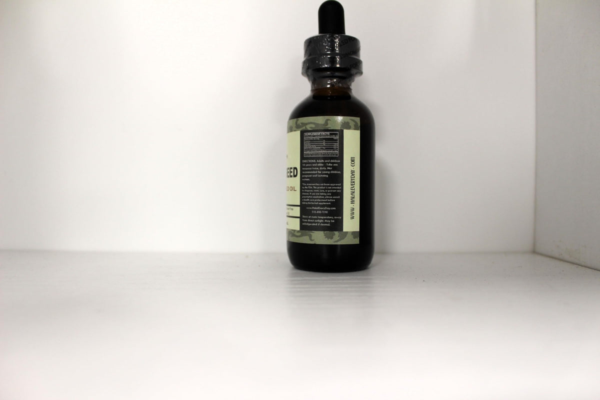 HalalEveryDay- USDA Organic Black Seed Oil - 100% Pure