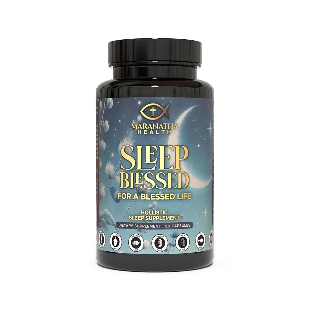 Maranatha Health Sleep Blessed Sleep Aid Formula - 90 Capsules - image 6