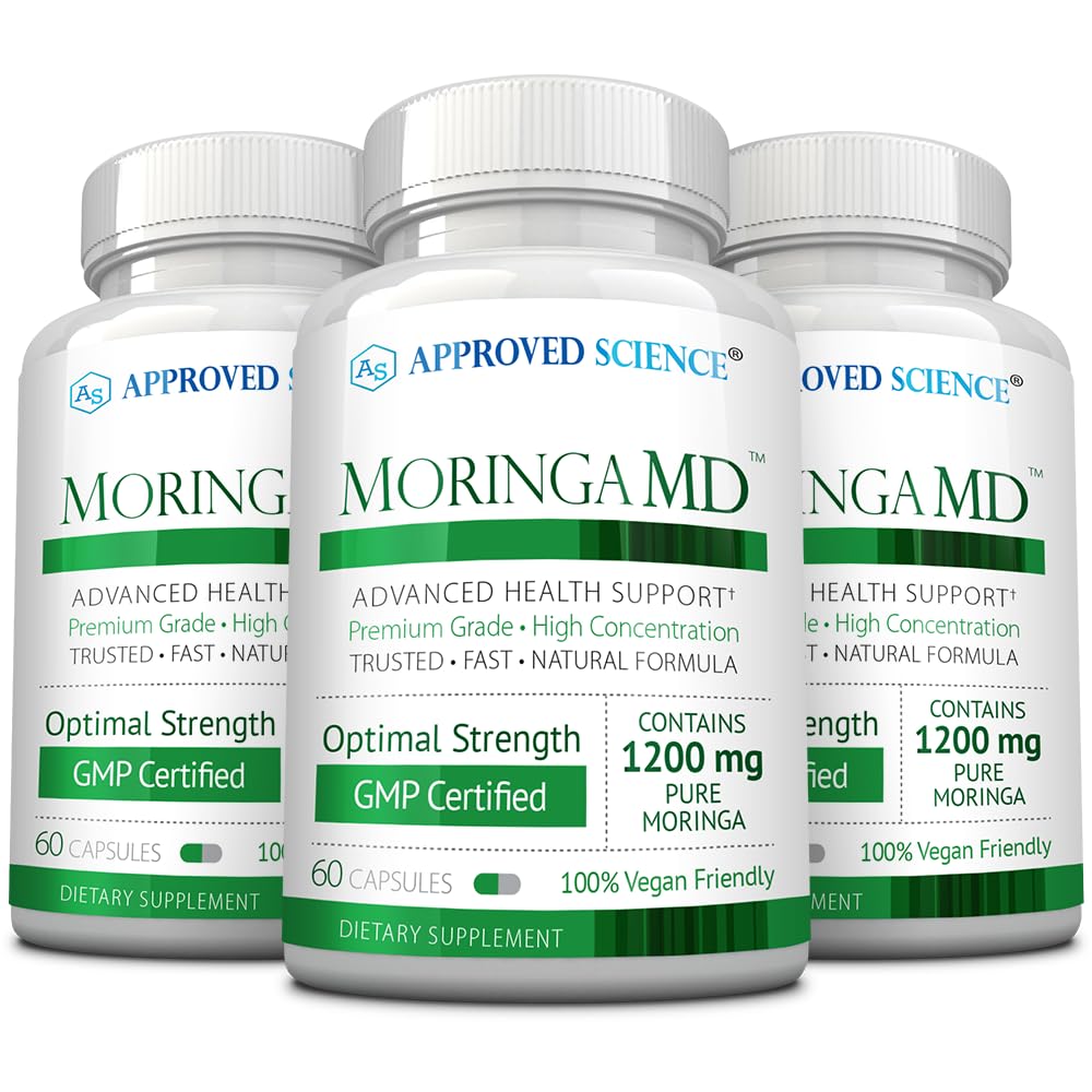 Approved Science MoringaMD - Moringa Oleifera Extract Supplement