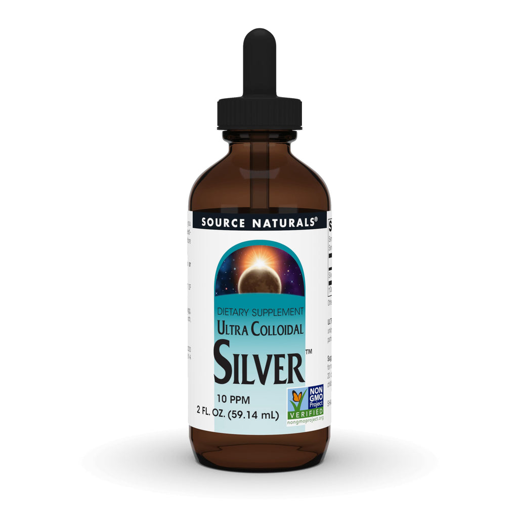 Source Naturals Ultra Colloidal Silver 10 ppm - 2 fl oz