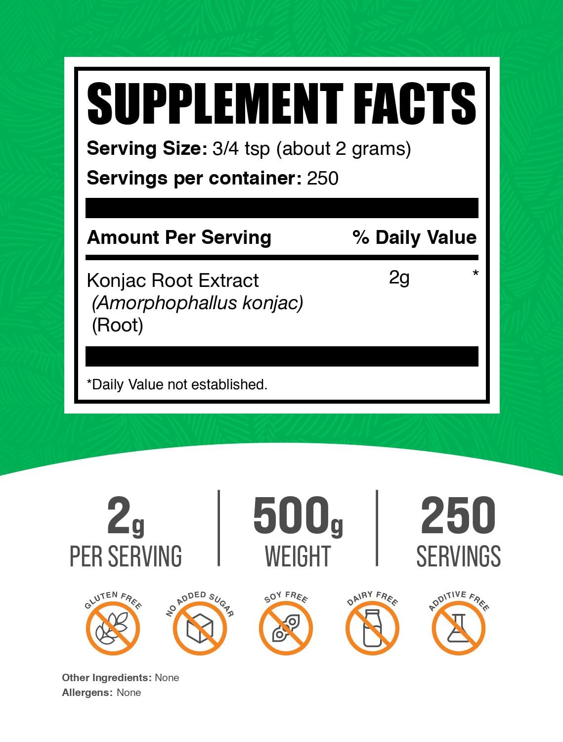 BulkSupplements.com Glucomannan Powder