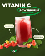 f&b superfoods Acerola Cherry Vitamin C Powder - 8 oz - image 2