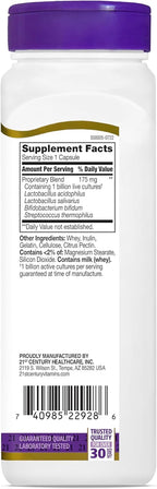 21st Century Acidophilus Probiotic Blend - image 3