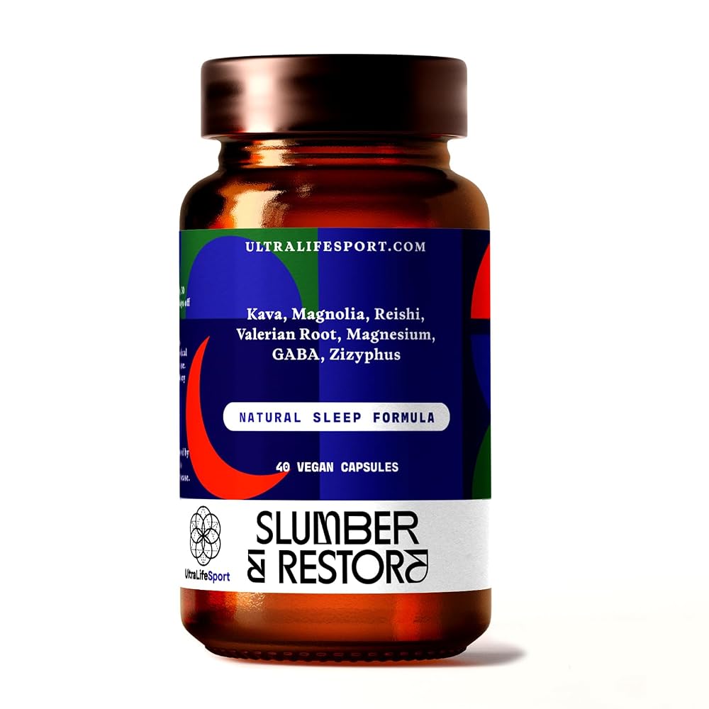 Ultra Life Sport Slumber & Restore Nighttime Supplement - 40 Capsules