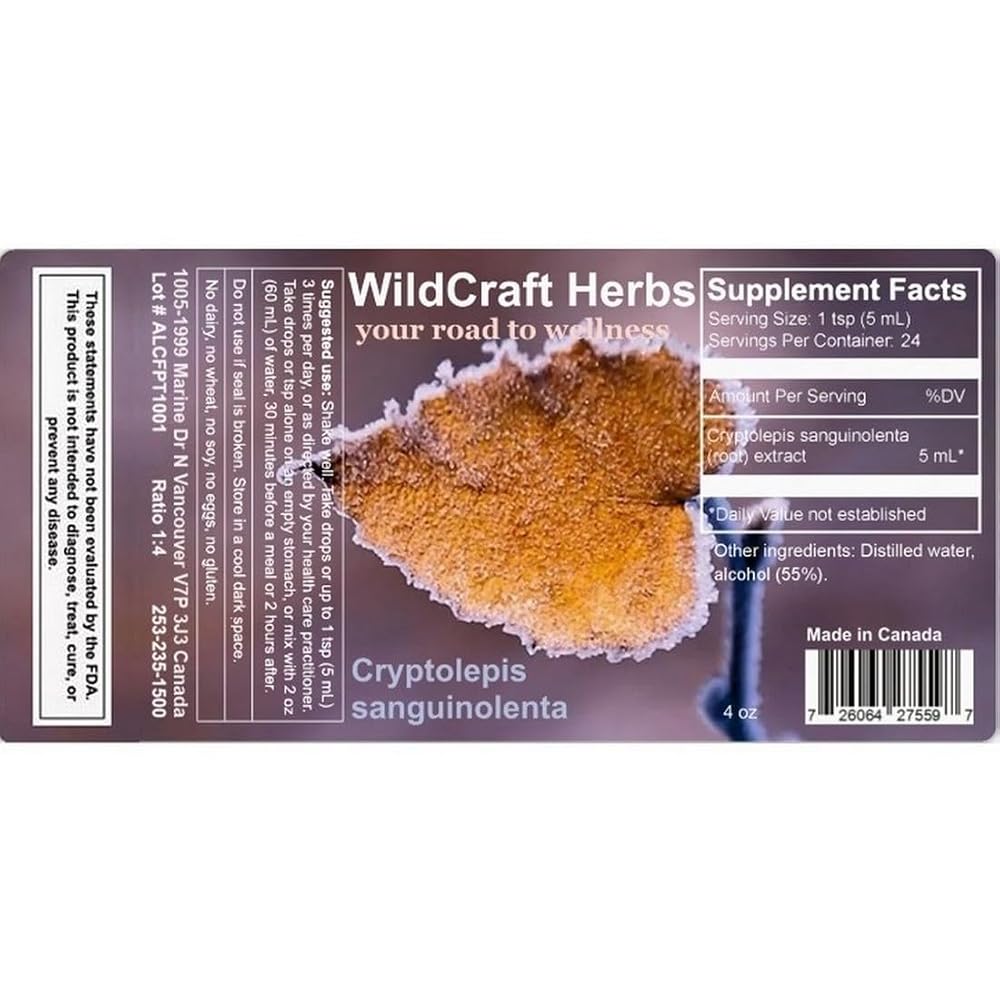 Wildcraft Herbs Cryptolepis Herb Tincture Extract