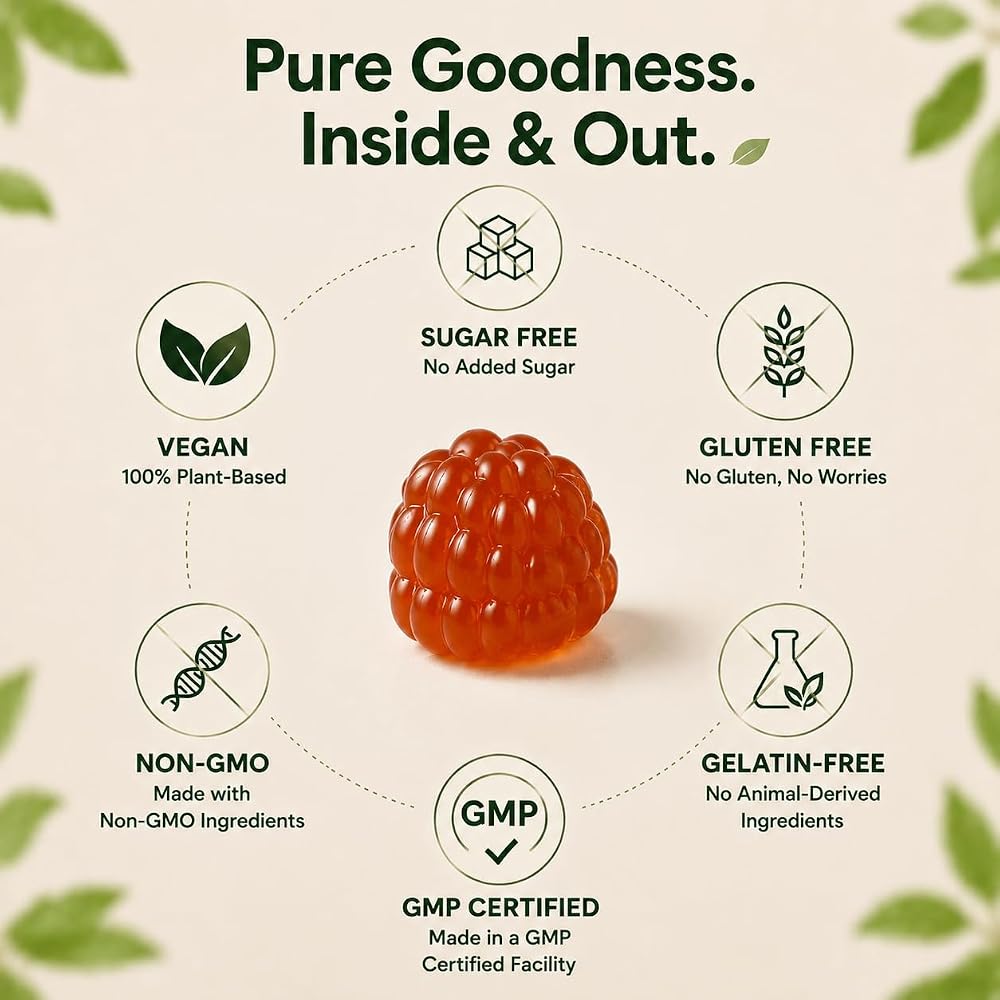 AFXMATE Fiber Supplement Gummies for Digestive Wellness - 120 Gummies - image 4