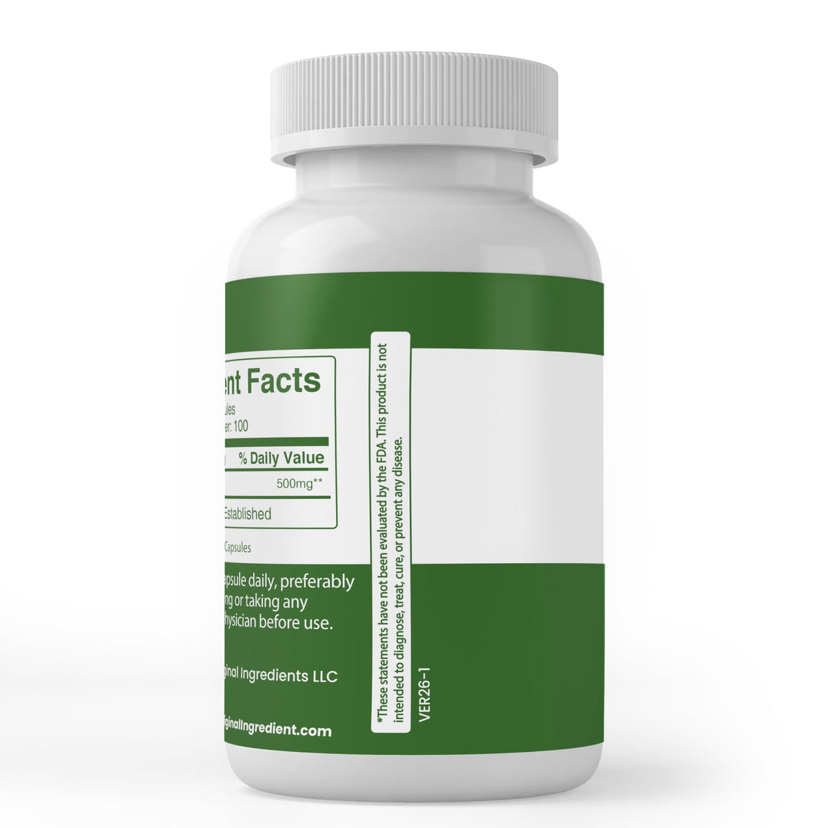 PURE ORIGINAL INGREDIENTS Milk Thistle No Magnesium Or Rice Fillers
