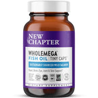 New Chapter Wholemega Tiny Capsule Fish Oil - 180 Softgels